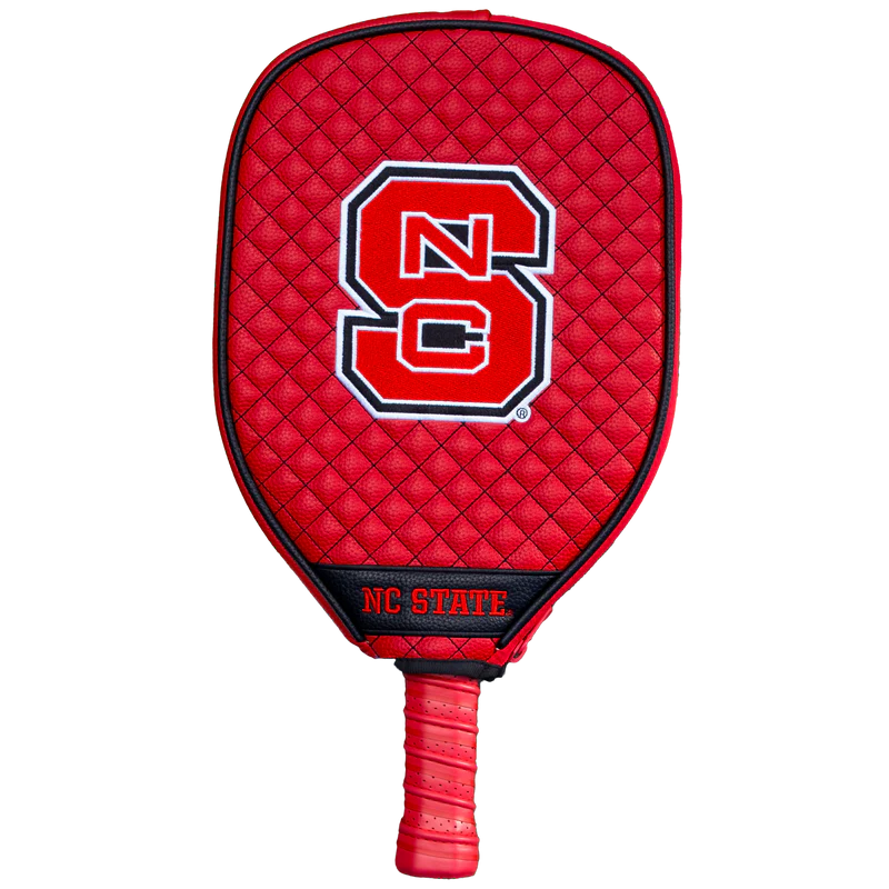 NC State Wolfpack Premium Quilted Pickleball Paddle Cover
