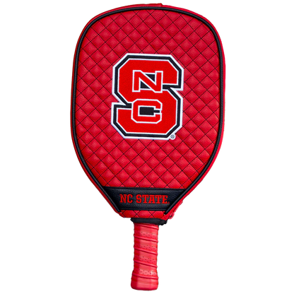 NC State Wolfpack Premium Quilted Pickleball Paddle Cover