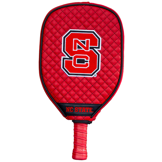 NC State Wolfpack Premium Quilted Pickleball Paddle Cover