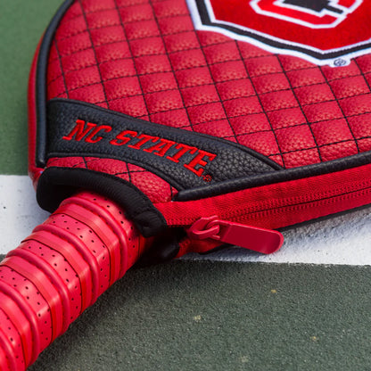 NC State Wolfpack Premium Quilted Pickleball Paddle Cover