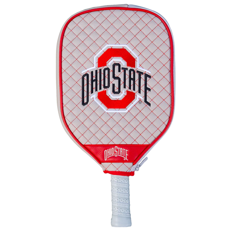 Ohio State Buckeyes Premium Quilted Pickleball Paddle Cover