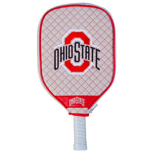 Ohio State Buckeyes Premium Quilted Pickleball Paddle Cover