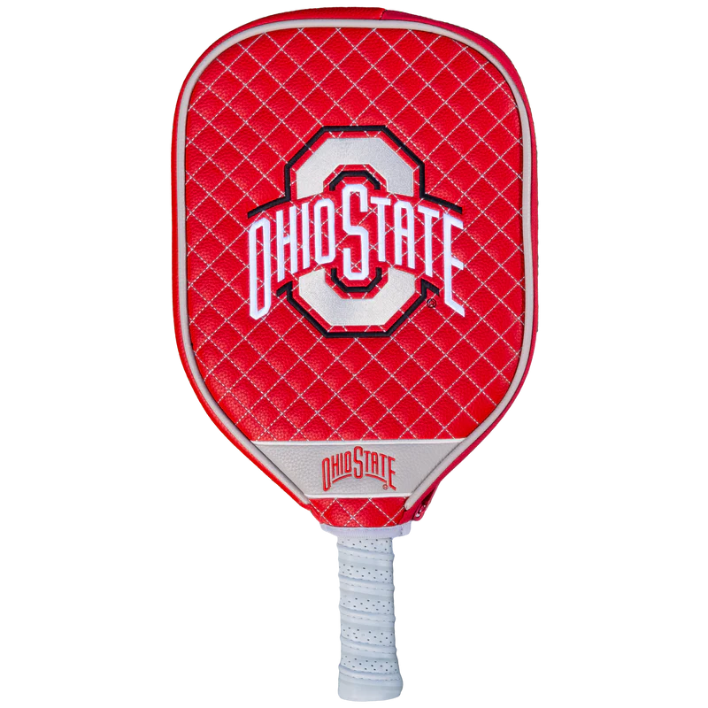 Ohio State Buckeyes Premium Quilted Pickleball Paddle Cover