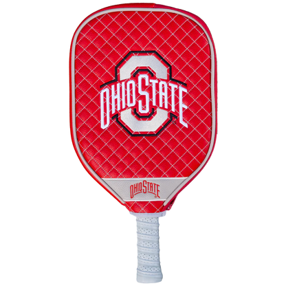 Ohio State Buckeyes Premium Quilted Pickleball Paddle Cover