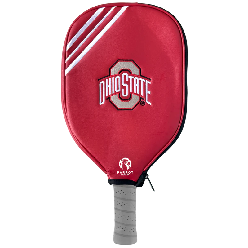 Ohio State Buckeyes Embroidered Pickleball Paddle Cover