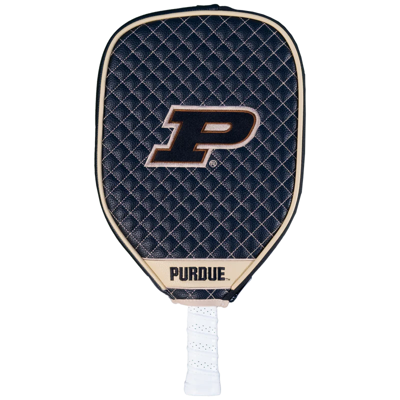 Purdue Boilermakers Premium Quilted Pickleball Paddle Cover