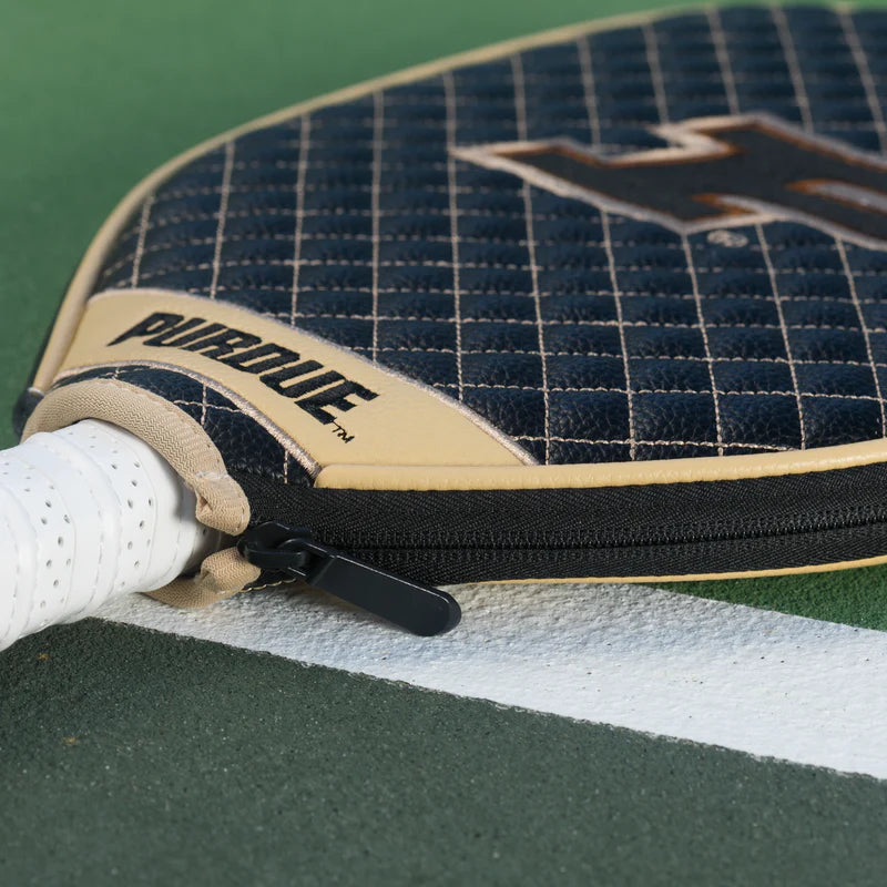 Purdue Boilermakers Premium Quilted Pickleball Paddle Cover