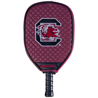 South Carolina Gamecocks Premium Quilted Pickleball Paddle Cover