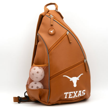 Texas Longhorns PU Leather Backpack