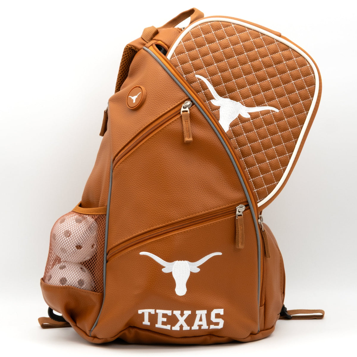 Texas Longhorns PU Leather Backpack