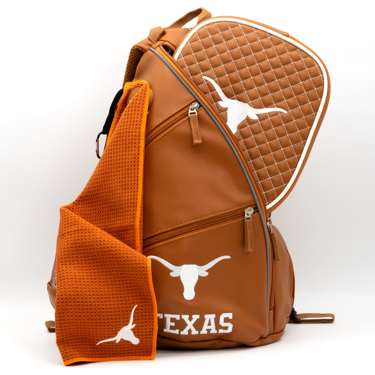 Texas Longhorns PU Leather Backpack