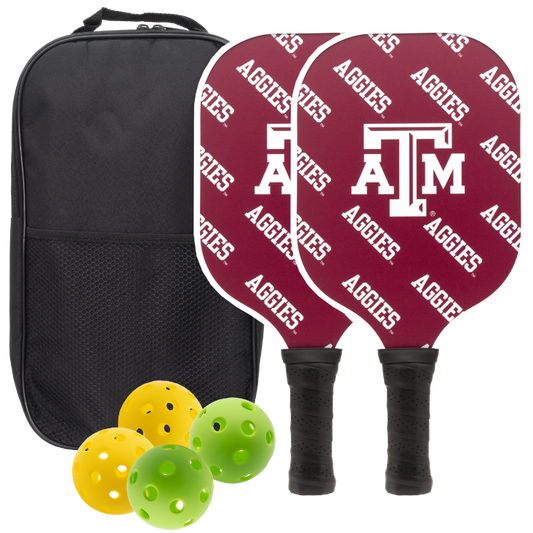 Texas A&M Aggies Pickleball Paddle Set