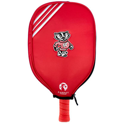 Wisconsin Badgers Embroidered Pickleball Paddle Cover