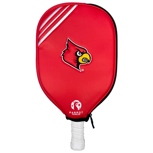 Louisville Cardinals Embroidered Pickleball Paddle Cover