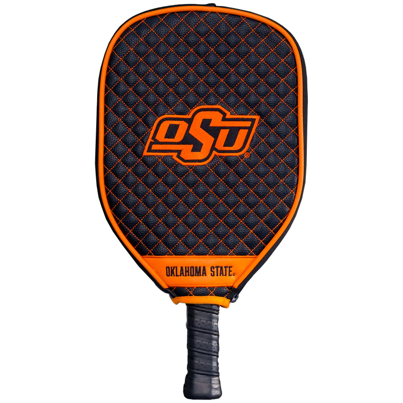 Oklahoma State Cowboys Premium Quilted Pickleball Paddle Cover