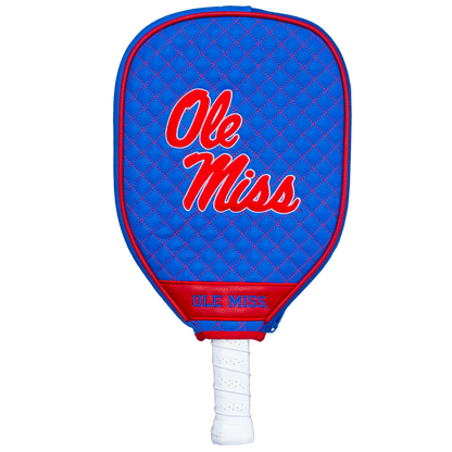 Ole Miss Rebels Premium Quilted Pickleball Paddle Cover