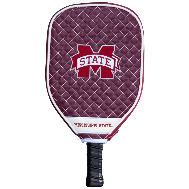 Mississippi State Bulldogs Premium Quilted Pickleball Paddle Cover