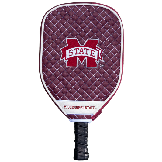 Mississippi State Bulldogs Premium Quilted Pickleball Paddle Cover