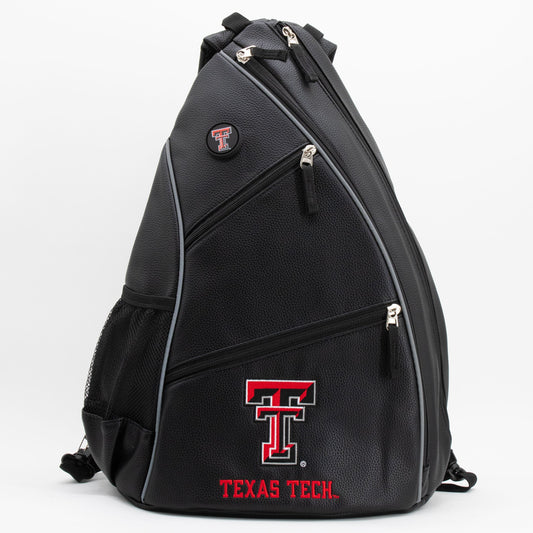 Texas Tech Red Raiders PU Leather Backpack