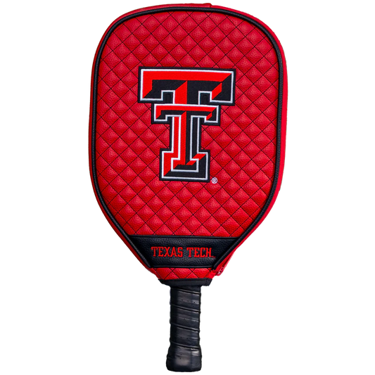 Texas Tech Red Raiders Premium Quilted Pickleball Paddle Cover