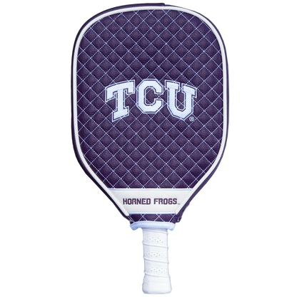 TCU Horned Frogs Premium Quilted Pickleball Paddle Cover