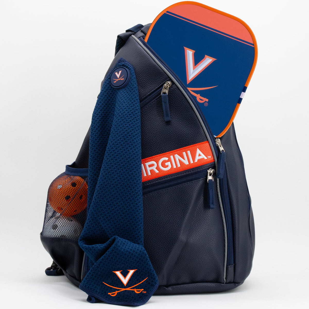 Virginia Cavaliers PU Leather Backpack