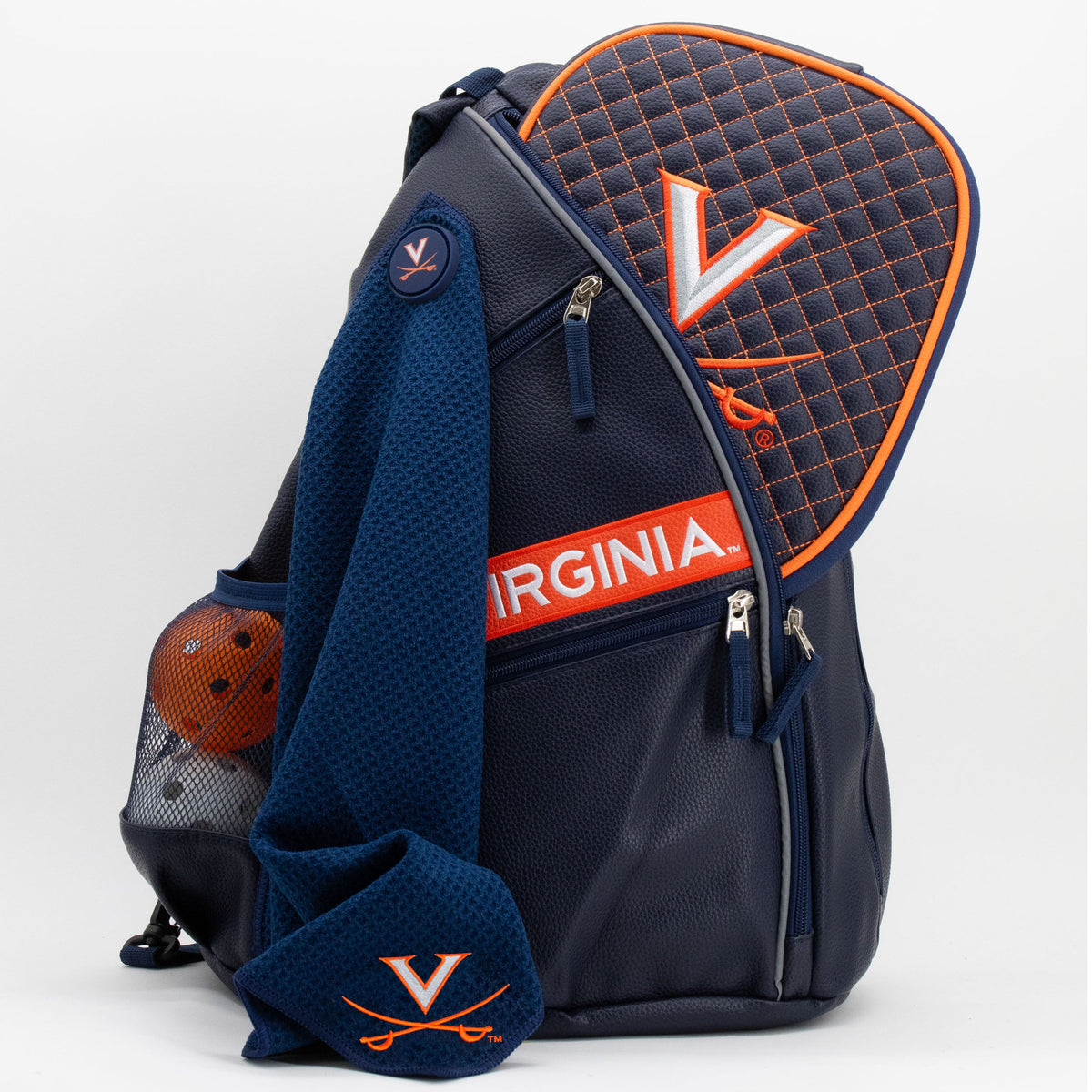 Virginia Cavaliers PU Leather Backpack