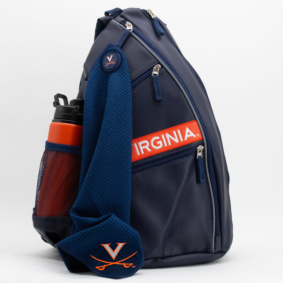 Virginia Cavaliers PU Leather Backpack