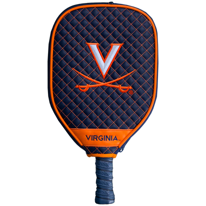 Virginia Cavaliers Premium Quilted Pickleball Paddle Cover