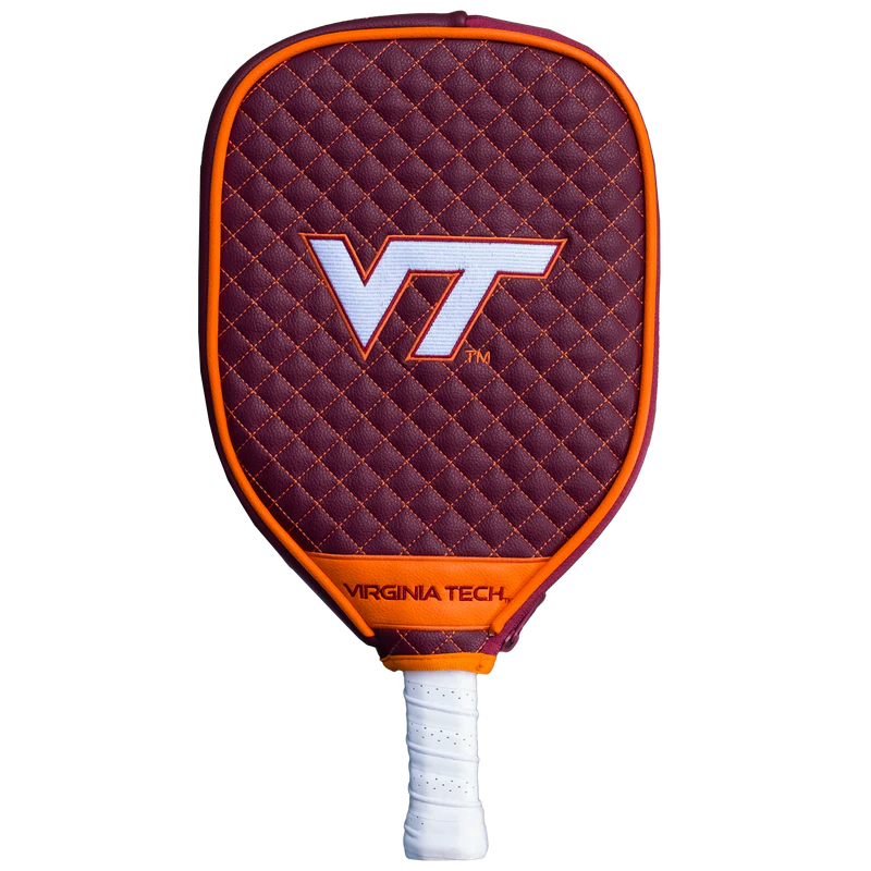 Virginia Tech Hokies Premium Quilted Pickleball Paddle Cover