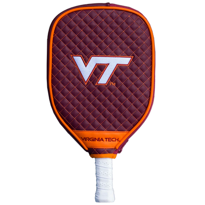 Virginia Tech Hokies Premium Quilted Pickleball Paddle Cover