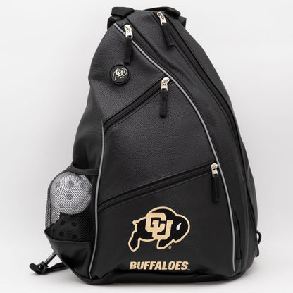 Colorado Buffaloes PU Leather Backpack