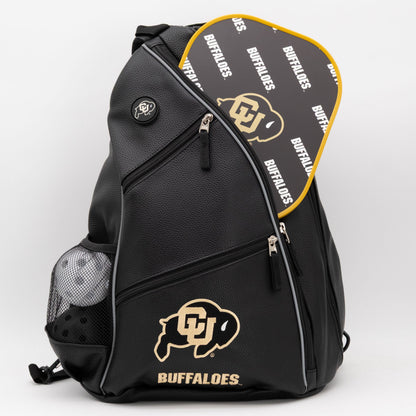 Colorado Buffaloes PU Leather Backpack