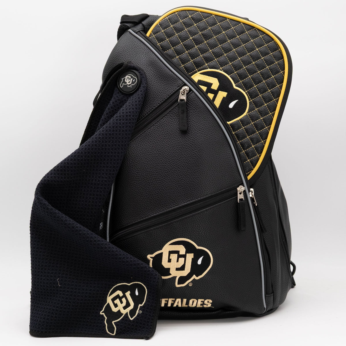 Colorado Buffaloes PU Leather Backpack