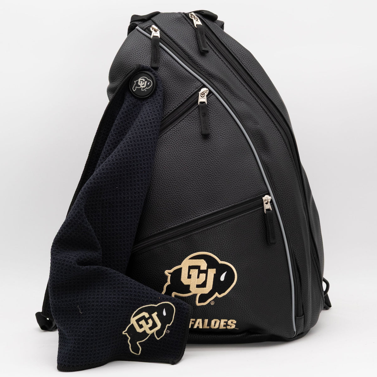 Colorado Buffaloes PU Leather Backpack