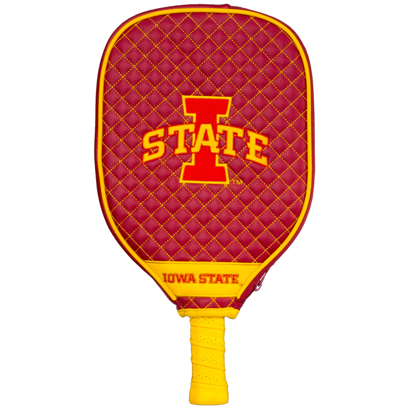 Iowa State Cyclones Premium Quilted Pickleball Paddle Cover