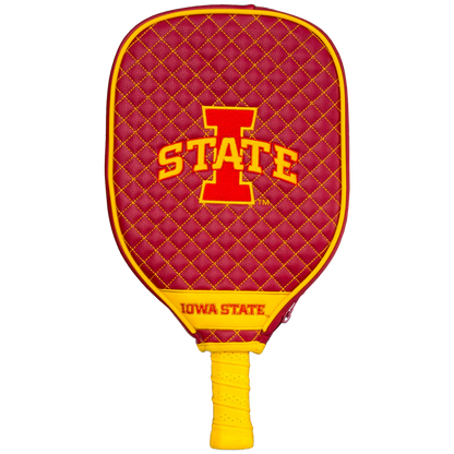 Iowa State Cyclones Premium Quilted Pickleball Paddle Cover