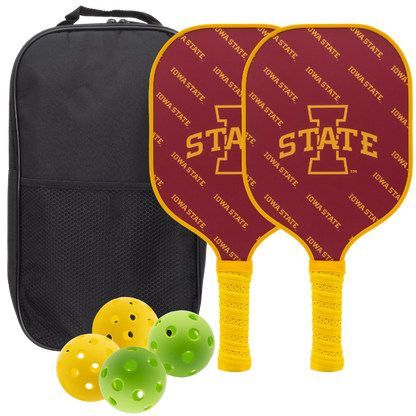 Iowa State Cyclones Pickleball Paddle Set