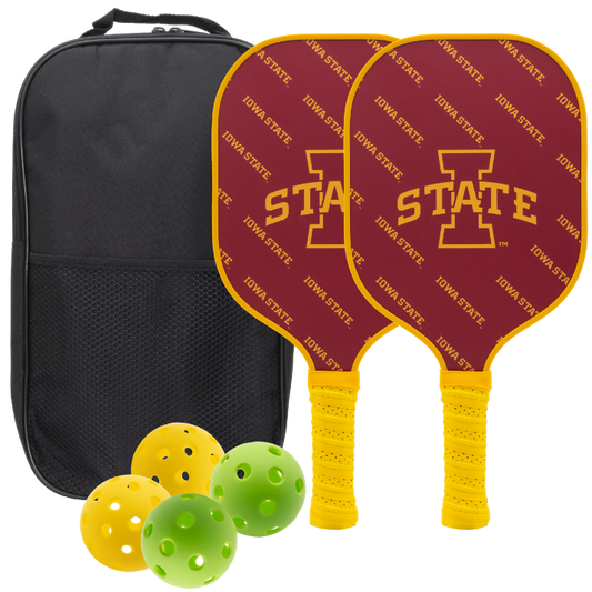 Iowa State Cyclones Pickleball Paddle Set