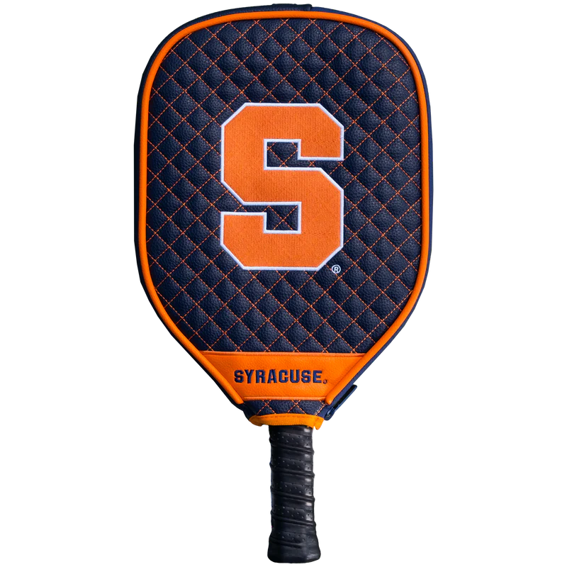 Syracuse Orange Premium Quilted Pickleball Paddle Cover