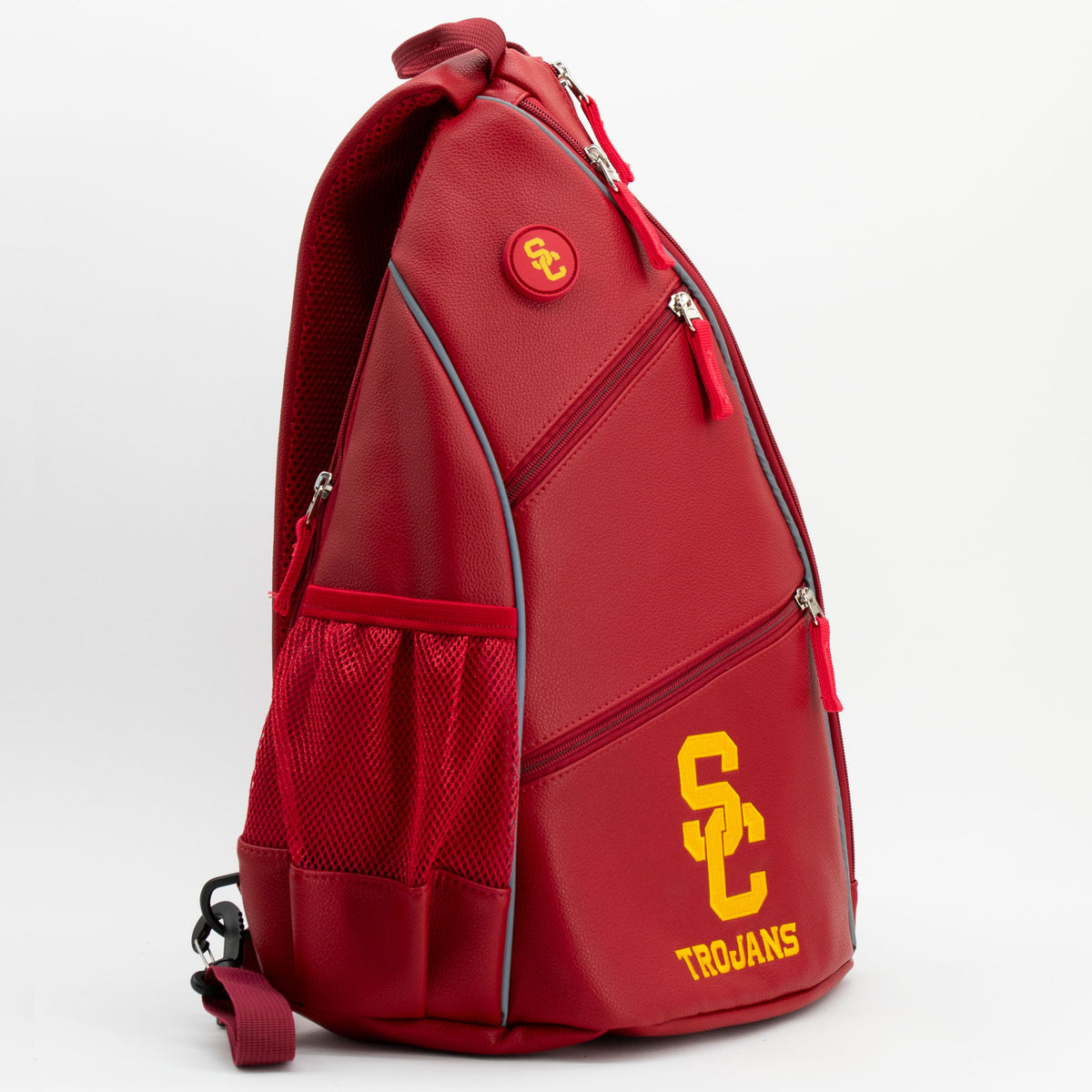 USC Trojans PU Leather Backpack