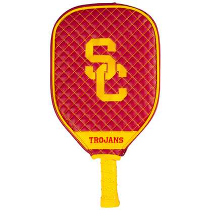 USC Trojans Premium Quilted Pickleball Paddle Cover