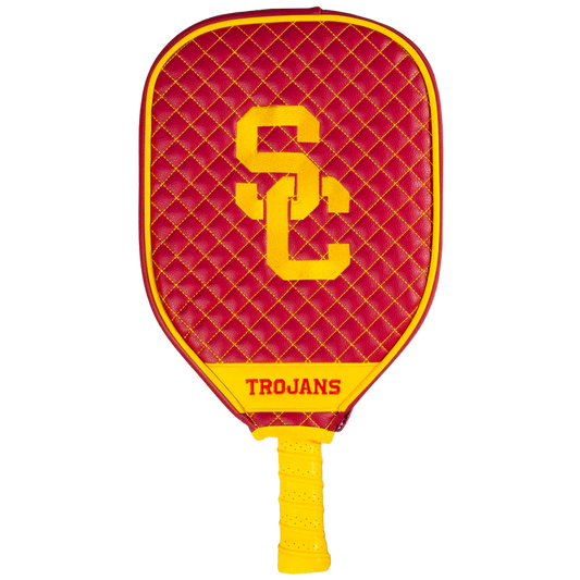 USC Trojans Premium Quilted Pickleball Paddle Cover