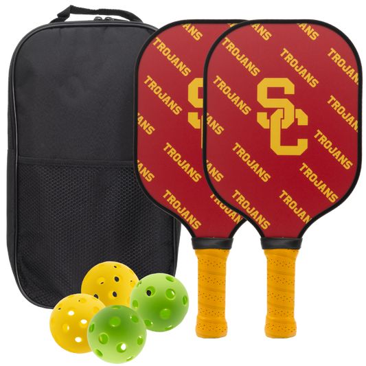 Usc Trojans Pickleball Paddle Set