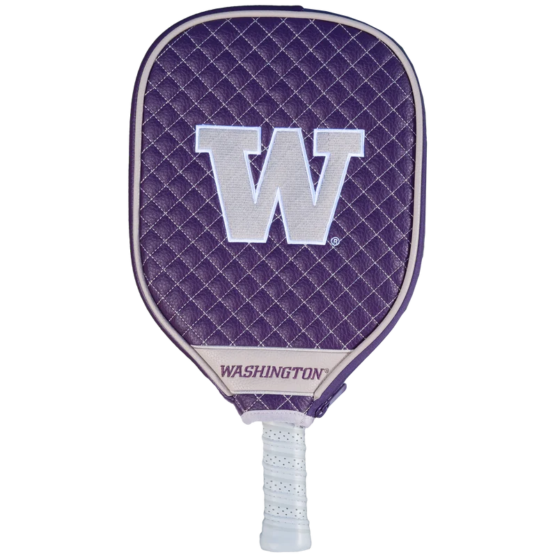 Washington Huskies Premium Quilted Pickleball Paddle Cover