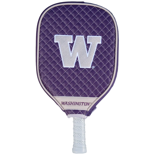 Washington Huskies Premium Quilted Pickleball Paddle Cover