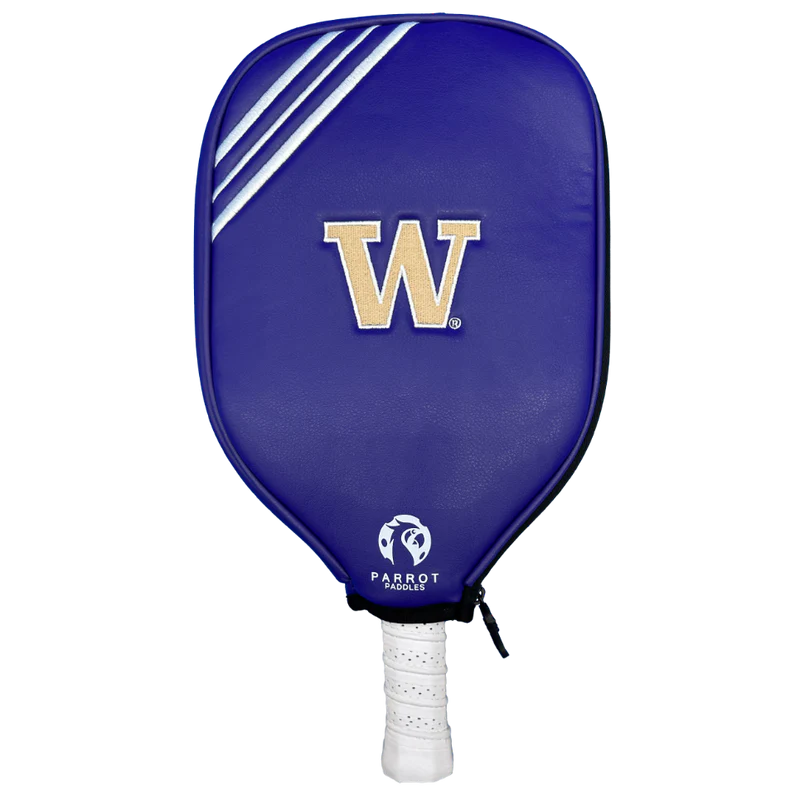 Washington Huskies Embroidered Pickleball Paddle Cover