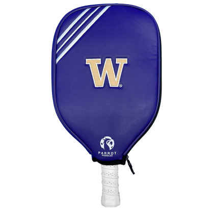 Washington Huskies Embroidered Pickleball Paddle Cover