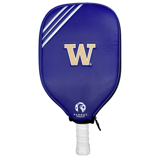 Washington Huskies Embroidered Pickleball Paddle Cover