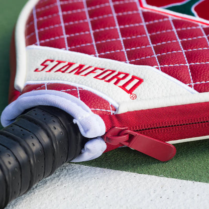 Stanford Cardinal Premium Quilted Pickleball Paddle Cover